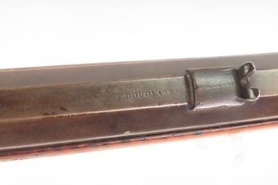 MID-1800s Antique T. DOUGLASS Full-Stock .44 Percussion American LONG RIFLE ENGRAVED Kentucky Style HUNTING/HOMESTEAD Longarm - Image 17 of 25