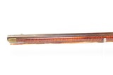 MID-1800s Antique T. DOUGLASS Full-Stock .44 Percussion American LONG RIFLE ENGRAVED Kentucky Style HUNTING/HOMESTEAD Longarm - Image 20 of 25