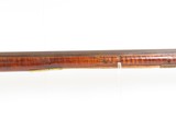 MID-1800s Antique T. DOUGLASS Full-Stock .44 Percussion American LONG RIFLE ENGRAVED Kentucky Style HUNTING/HOMESTEAD Longarm - Image 4 of 25