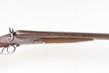 1882 Antique PARKER BROTHERS Double Barrel SxS UNDER LIFTER HAMMER ShotgunDESIREABLE 10 Gauge LIGHTLY ENGRAVED Side/Side Gun - 4 of 25