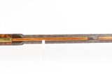 MID-1800s Antique R. ROGERS Half-Stock .40 Percussion American LONG RIFLEKentucky Style HUNTING/HOMESTEAD Long Rifle - 8 of 23