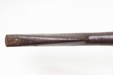CONFEDERATE 1861 Dated TYPE-1 Antique RICHMOND, VA “Humpback” Rifle-MusketSCARCE! 1 OF 2300; VERY Early TRANSITIONAL Longarm - 20 of 25