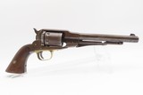 Rare CIVIL WAR Antique U.S. REMINGTON M1861 NAVY .38 CF Conversion Revolver One of Roughly 7,000 “OLD MODEL NAVY” Made in 1862 - 2 of 18