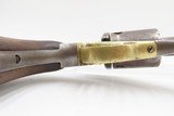 Rare CIVIL WAR Antique U.S. REMINGTON M1861 NAVY .38 CF Conversion Revolver One of Roughly 7,000 “OLD MODEL NAVY” Made in 1862 - 7 of 18