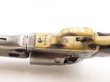 CIVIL WAR COLT U.S. M1860 ARMY .44 Percussion Revolver with FLUTED CYLINDER“COLTS/PATENT” Iron BULLET MOLD & CARTRIDGES - Image 17 of 22