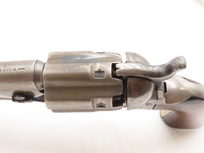 CIVIL WAR COLT U.S. M1860 ARMY .44 Percussion Revolver with FLUTED CYLINDER“COLTS/PATENT” Iron BULLET MOLD & CARTRIDGES - Image 12 of 22