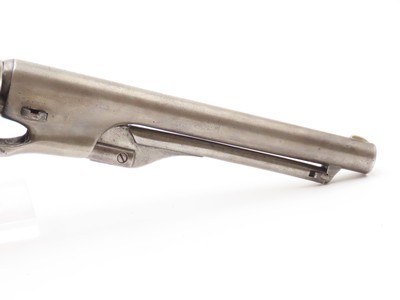 CIVIL WAR COLT U.S. M1860 ARMY .44 Percussion Revolver with FLUTED CYLINDER“COLTS/PATENT” Iron BULLET MOLD & CARTRIDGES - Image 22 of 22