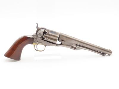 CIVIL WAR COLT U.S. M1860 ARMY .44 Percussion Revolver with FLUTED CYLINDER“COLTS/PATENT” Iron BULLET MOLD & CARTRIDGES - Image 19 of 22