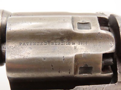 CIVIL WAR COLT U.S. M1860 ARMY .44 Percussion Revolver with FLUTED CYLINDER“COLTS/PATENT” Iron BULLET MOLD & CARTRIDGES - Image 9 of 22