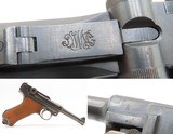 INTERWAR “Blank Chamber” DWM German LUGER P.08 7.65mm Semi-Auto PISTOL C&RICONIC German Pistol Style Used in BOTH WORLD WARS - 1 of 21