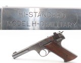 1945 mfr. HIGH STANDARD Model H-D “MILITARY” .22 LR Semi-Auto Pistol C&RWith a Reputation for RELIABILITY and ACCURACY - 1 of 20