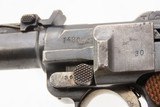 IMPERIAL GERMAN 1918/1920 Dated WW I DWM Semi-Automatic 9mm ARTILLERY LUGER Iconic WORLD WAR I German Pistol Military Sidearm - 21 of 23