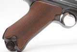 IMPERIAL GERMAN 1918/1920 Dated WW I DWM Semi-Automatic 9mm ARTILLERY LUGER Iconic WORLD WAR I German Pistol Military Sidearm - 5 of 23