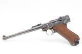 IMPERIAL GERMAN 1918/1920 Dated WW I DWM Semi-Automatic 9mm ARTILLERY LUGER Iconic WORLD WAR I German Pistol Military Sidearm - 17 of 23