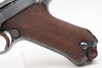 1917 Dated WORLD WAR I DWM M1914 Semi-Automatic ARTILLERY LUGER Pistol C&R Iconic WWI German Military Sidearm w/SHOULDER STOCK - Image 23 of 25