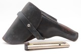 World War I UNIT MARKED 1917 Dated ERFURT Imperial German LUGER C&R HOLSTER Landwehr Infantry Regiment 122, Light Machine Gun Unit - Image 2 of 25
