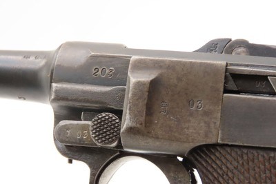 World War I UNIT MARKED 1917 Dated ERFURT Imperial German LUGER C&R HOLSTER Landwehr Infantry Regiment 122, Light Machine Gun Unit - Image 25 of 25