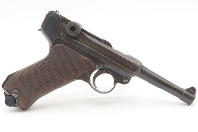 World War I UNIT MARKED 1917 Dated ERFURT Imperial German LUGER C&R HOLSTER Landwehr Infantry Regiment 122, Light Machine Gun Unit - Image 4 of 25
