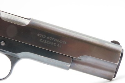 ICONIC 1914 mfr. WORLD WAR I Era U.S. COLT M1911 .45 Semi-Auto Pistol C&RWW I Era Model 1911 .45 ACP GOVERNMENT Model - Image 3 of 17