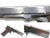 ICONIC 1914 mfr. WORLD WAR I Era U.S. COLT M1911 .45 Semi-Auto Pistol C&RWW I Era Model 1911 .45 ACP GOVERNMENT Model - Image 1 of 17