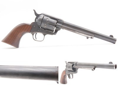 1884 Antique DAVID F. CLARK Inspected U.S. CAVALRY Model COLT SAA RevolverDESIRABLE & Iconic COLT .45 “PEACEMAKER” - Image 1 of 22
