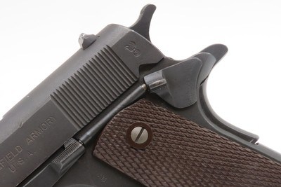 WORLD WAR I Era U.S. SPRINGFIELD ARMORY/COLT M1911 .45 Semi-Auto Pistol C&R WW I 1918 Mfr. Government Model w/ 3 MAGS - Image 15 of 18