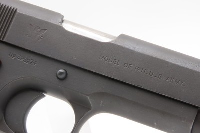 WORLD WAR I Era U.S. SPRINGFIELD ARMORY/COLT M1911 .45 Semi-Auto Pistol C&R WW I 1918 Mfr. Government Model w/ 3 MAGS - Image 6 of 18