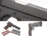 WORLD WAR I Era U.S. SPRINGFIELD ARMORY/COLT M1911 .45 Semi-Auto Pistol C&R WW I 1918 Mfr. Government Model w/ 3 MAGS - Image 1 of 18