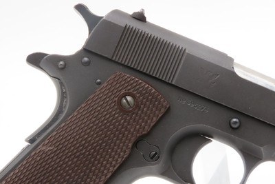 WORLD WAR I Era U.S. SPRINGFIELD ARMORY/COLT M1911 .45 Semi-Auto Pistol C&R WW I 1918 Mfr. Government Model w/ 3 MAGS - Image 4 of 18