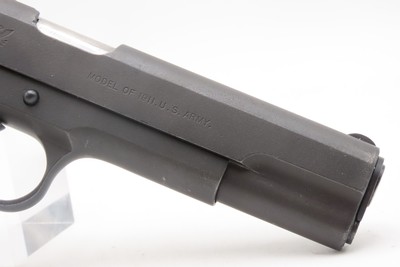 WORLD WAR I Era U.S. SPRINGFIELD ARMORY/COLT M1911 .45 Semi-Auto Pistol C&R WW I 1918 Mfr. Government Model w/ 3 MAGS - Image 3 of 18