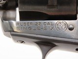 1962-69 mfr. RUGER SINGLE SIX Single Action THREE SCREW FRAME Revolver C&RPredecessor to the “NEW MODEL” Single Six - 6 of 20