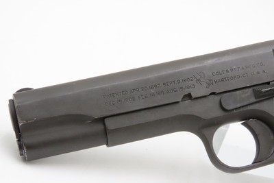 WORLD WAR I Era U.S. ARMY Marked COLT M1911 .45 Semi-Auto Pistol C&R Iconic WW I 1918 Mfg. Model 1911 .45 ACP Government Model - Image 13 of 17