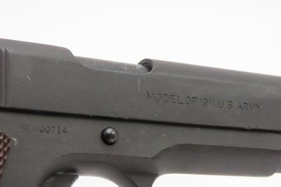 WORLD WAR I Era U.S. ARMY Marked COLT M1911 .45 Semi-Auto Pistol C&R Iconic WW I 1918 Mfg. Model 1911 .45 ACP Government Model - Image 6 of 17