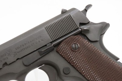 WORLD WAR I Era U.S. ARMY Marked COLT M1911 .45 Semi-Auto Pistol C&R Iconic WW I 1918 Mfg. Model 1911 .45 ACP Government Model - Image 14 of 17
