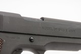 WORLD WAR I Era U.S. ARMY Marked COLT M1911 .45 Semi-Auto Pistol C&R Iconic WW I 1918 Mfg. Model 1911 .45 ACP Government Model - Image 6 of 17