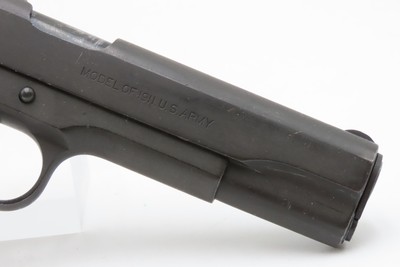 WORLD WAR I Era U.S. ARMY Marked COLT M1911 .45 Semi-Auto Pistol C&R Iconic WW I 1918 Mfg. Model 1911 .45 ACP Government Model - Image 3 of 17