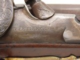 Antique TPETIEKORZ Long Barreled HORSE/BELT Percussion CONVERSION PistolRARE Early-1800s .58 Caliber “MANSTOPPER” - 6 of 17