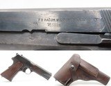 WORLD WAR II German Occupation POLISH RADOM VIS 35 9mm SEMI-AUTO Pistol C&RWWII THIRD REICH PROOFED with LEATHER HOLSTER