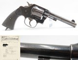 TEXAS Shipped LETTERED 1915 mfr. COLT “NEW SERVICE” .44-40 WCF Revolver C&R To the SHELTON-PAYNE ARMS COMPANY in EL PASO - 1 of 20