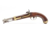 CONFEDERATE CIVIL WAR PALMETTO ARMORY M1842 Pistol VERY SCARCE Antique SOUTH CAROLINA Militia Pistol - Image 14 of 20
