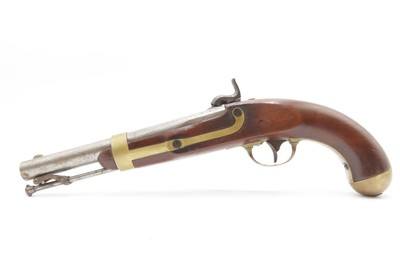 CONFEDERATE CIVIL WAR PALMETTO ARMORY M1842 Pistol VERY SCARCE Antique SOUTH CAROLINA Militia Pistol - Image 14 of 20