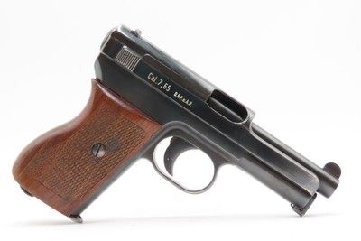 Desirable WORLD WAR II Era German MAUSER M1934 7.65mm Semi-Auto Pistol C&RGerman Side Arm Chambered in .32 ACP (7.65mm) - Image 2 of 14