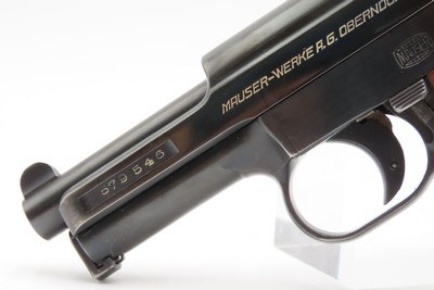 Desirable WORLD WAR II Era German MAUSER M1934 7.65mm Semi-Auto Pistol C&RGerman Side Arm Chambered in .32 ACP (7.65mm) - Image 10 of 14