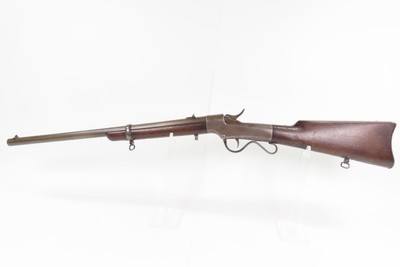 Antique CIVIL WAR Era BALL & WILLIAMS Assembled .56 BALLARD PATENT CarbineSCARCE; 1 of About 1,000 Assembled for MERWIN &BRAY - Image 12 of 18
