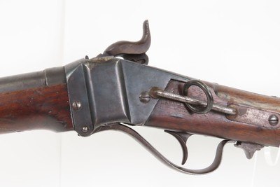 Antique SHARPS New Model 1863 CARTRIDGE CONVERSION Smoothbored SR CarbineCIVIL WAR/WILD WEST Carbine Converted to a Shotgun - Image 20 of 23