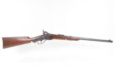 Antique SHARPS New Model 1863 CARTRIDGE CONVERSION Smoothbored SR CarbineCIVIL WAR/WILD WEST Carbine Converted to a Shotgun - Image 2 of 23