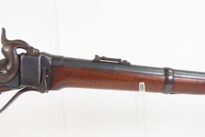 Antique SHARPS New Model 1863 CARTRIDGE CONVERSION Smoothbored SR CarbineCIVIL WAR/WILD WEST Carbine Converted to a Shotgun - Image 4 of 23