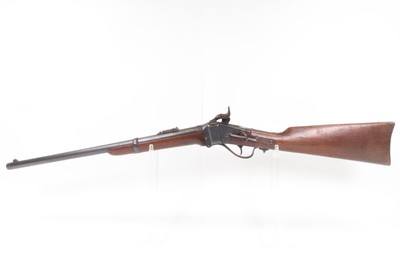 Antique SHARPS New Model 1863 CARTRIDGE CONVERSION Smoothbored SR CarbineCIVIL WAR/WILD WEST Carbine Converted to a Shotgun - Image 16 of 23