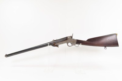 RARE Antique AMERICAN Civil War SHARPS & HANKINS M1862 NAVY Carbine w/COVER One of 6,686 Navy Purchased WITH ORIGINAL COVER - Image 17 of 24