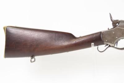 RARE Antique AMERICAN Civil War SHARPS & HANKINS M1862 NAVY Carbine w/COVER One of 6,686 Navy Purchased WITH ORIGINAL COVER - Image 5 of 24
